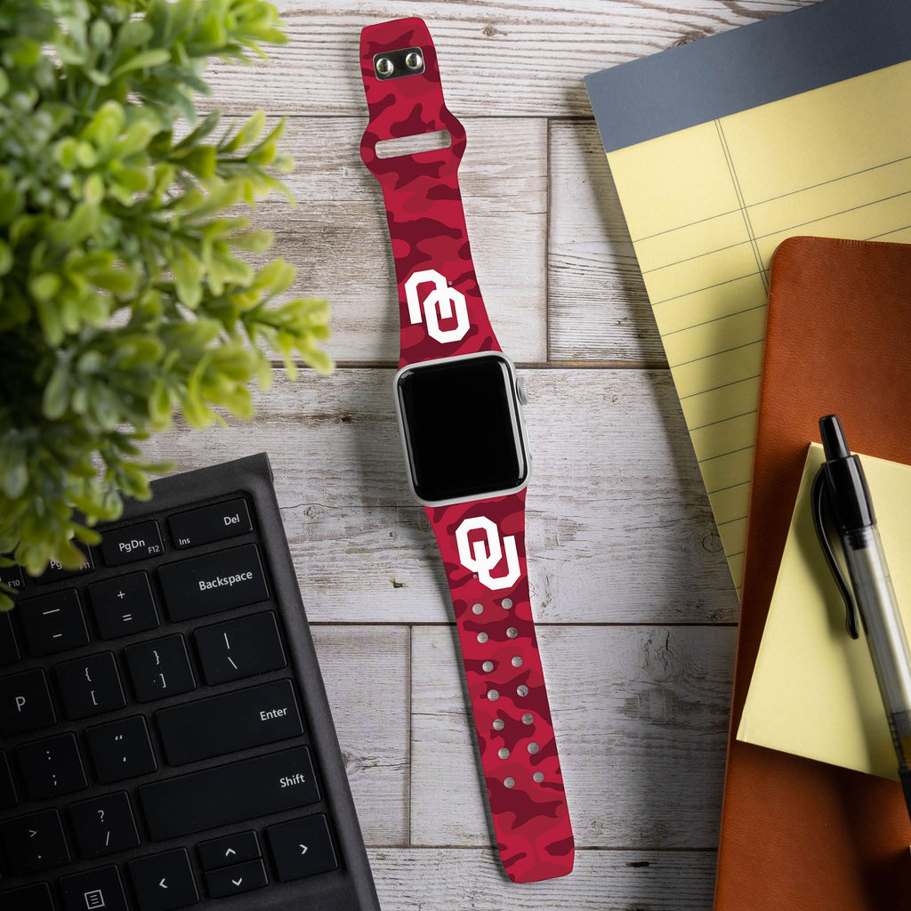 Oklahoma Sooners HD Apple Watch Band