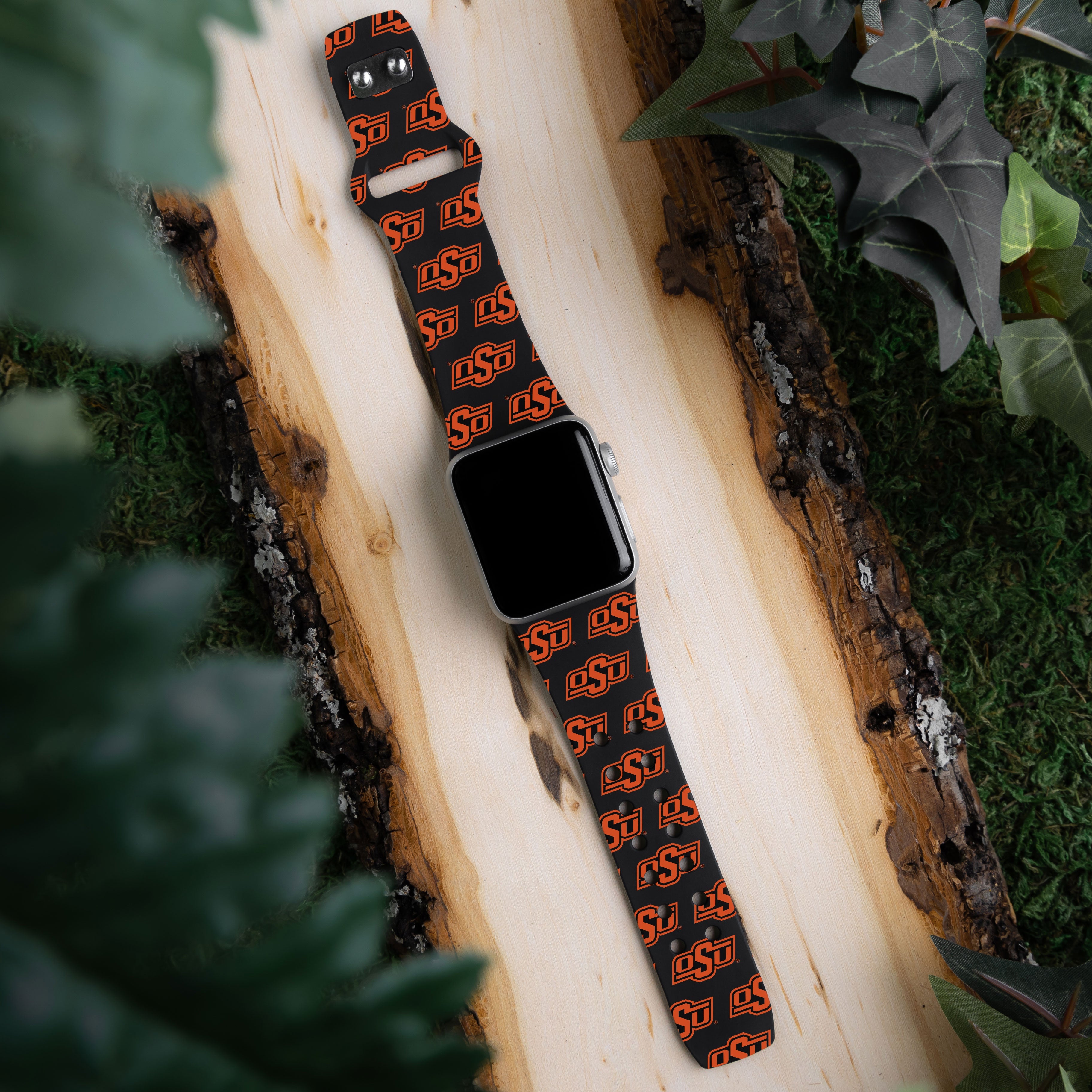 Oklahoma State Cowboys HD Apple Watch Band