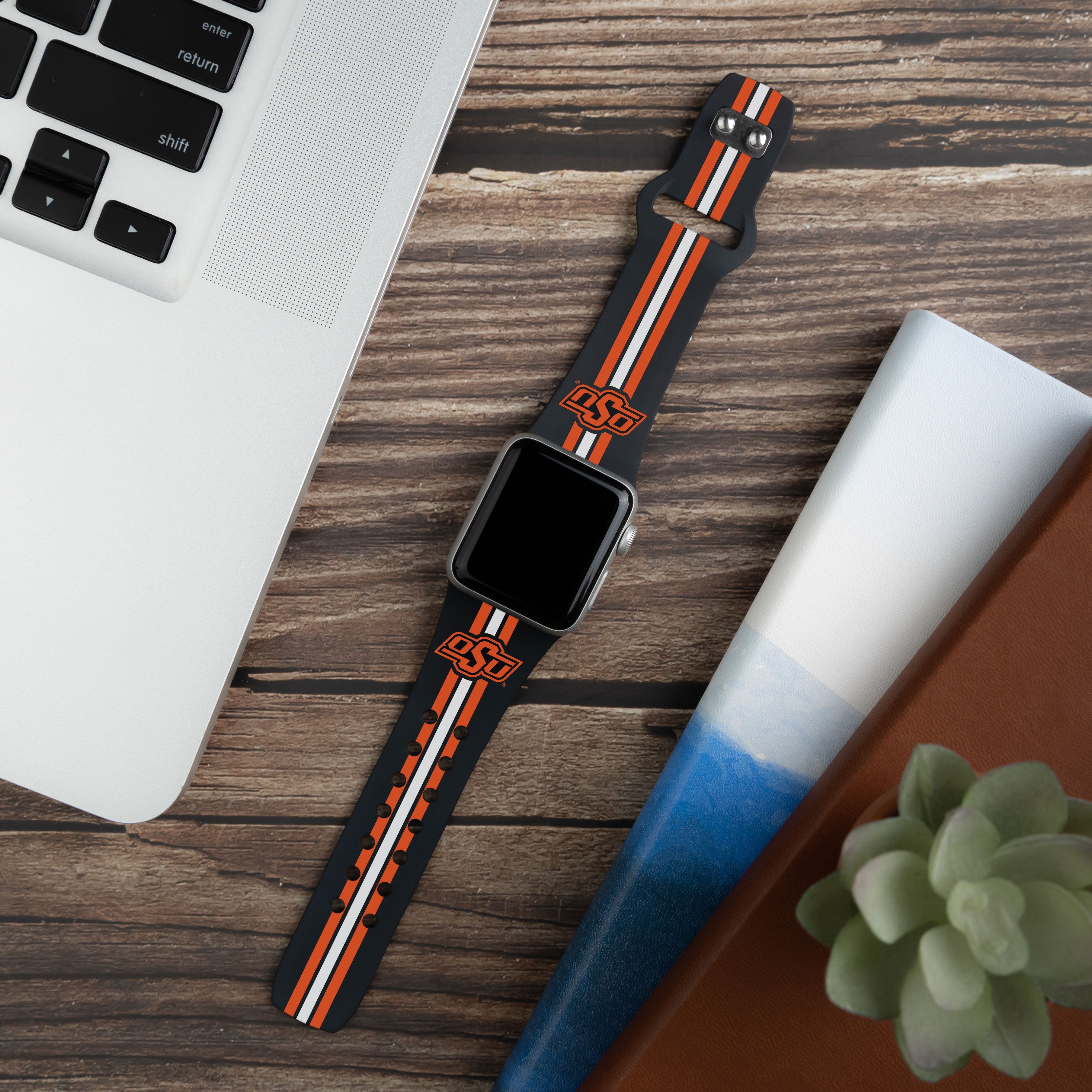 Oklahoma State Cowboys HD Apple Watch Band