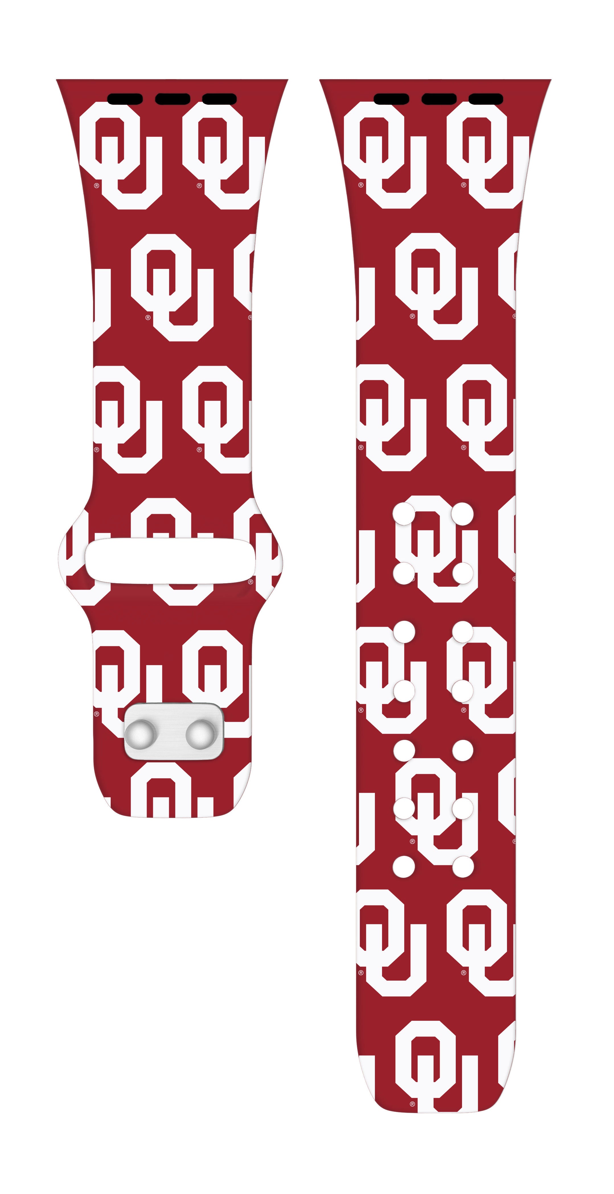 Oklahoma Sooners HD Apple Watch Band