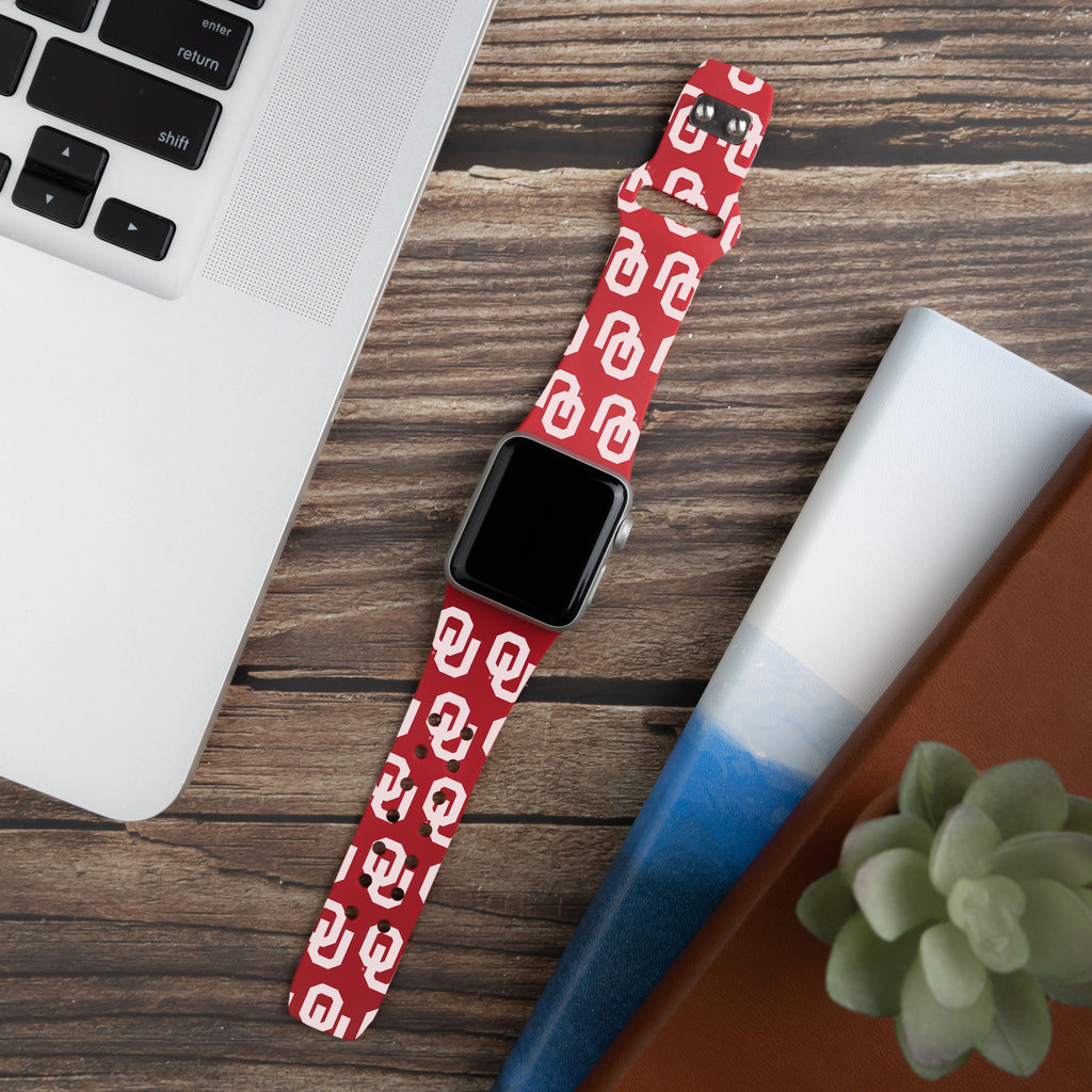 Oklahoma Sooners HD Apple Watch Band