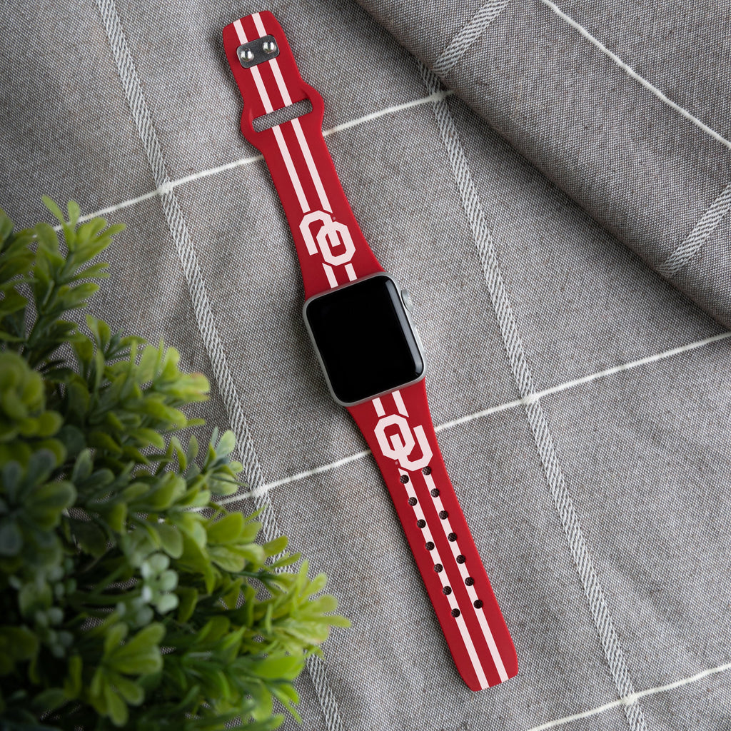 Oklahoma Sooners HD Apple Watch Band