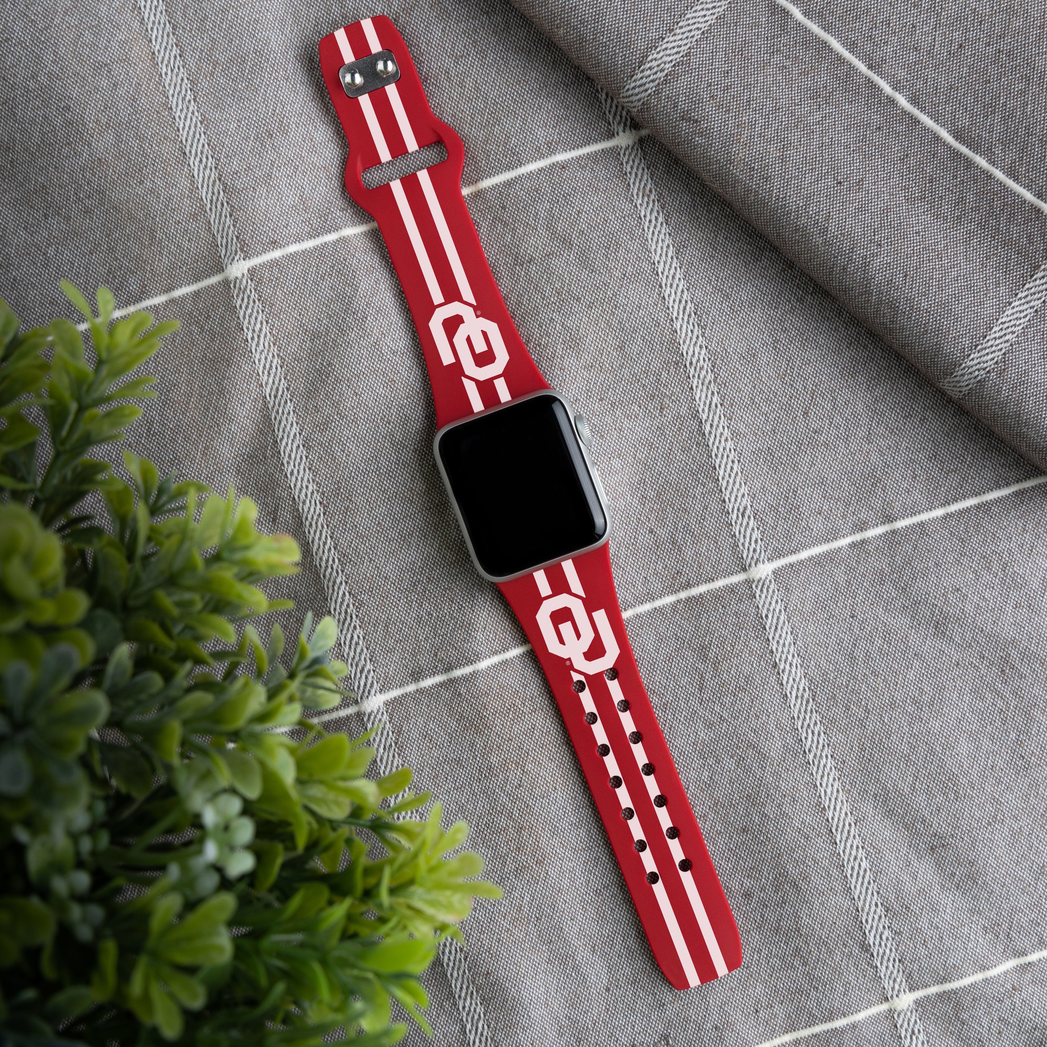 Oklahoma Sooners HD Apple Watch Band