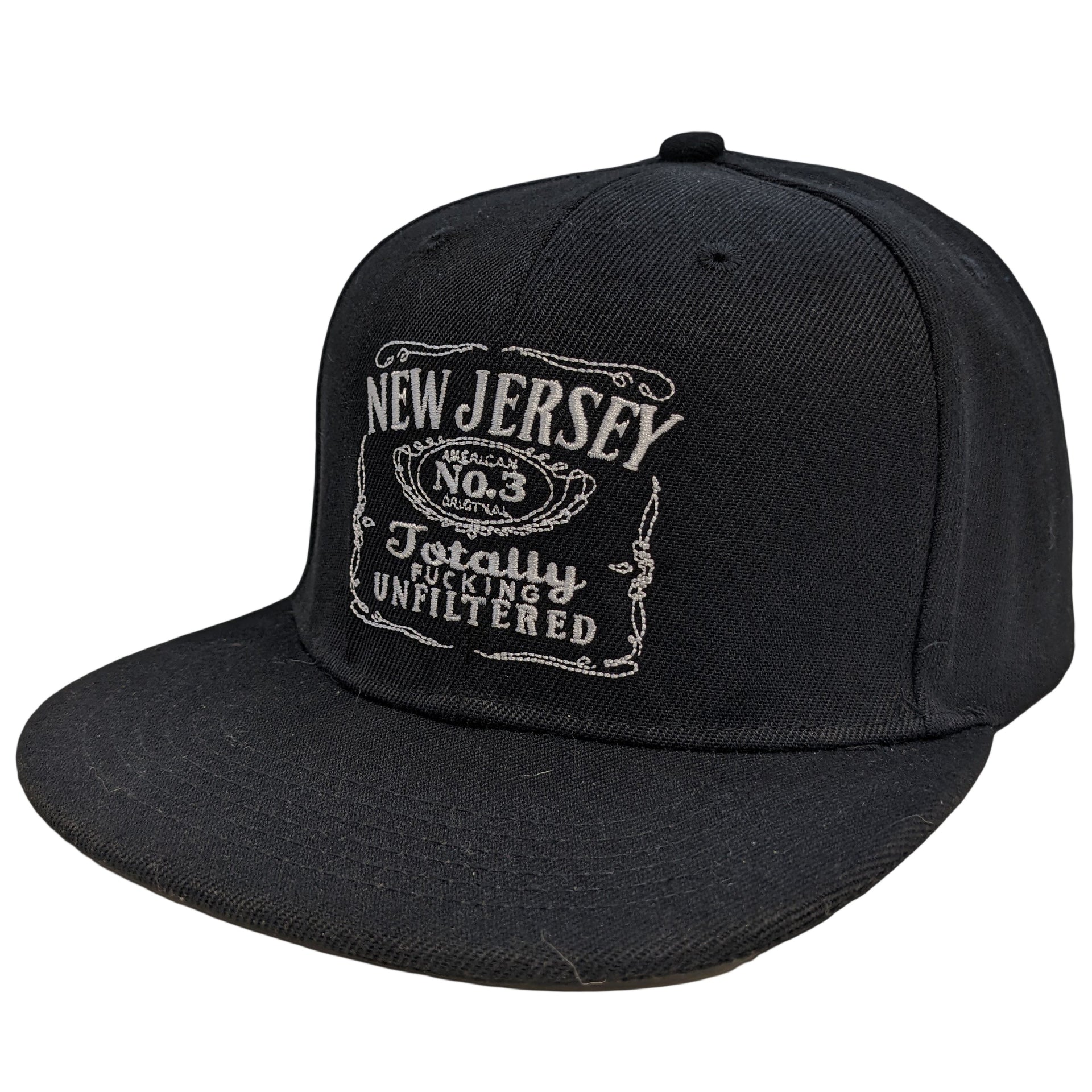Structured snapback hat featuring Old Number Three design in a classic style