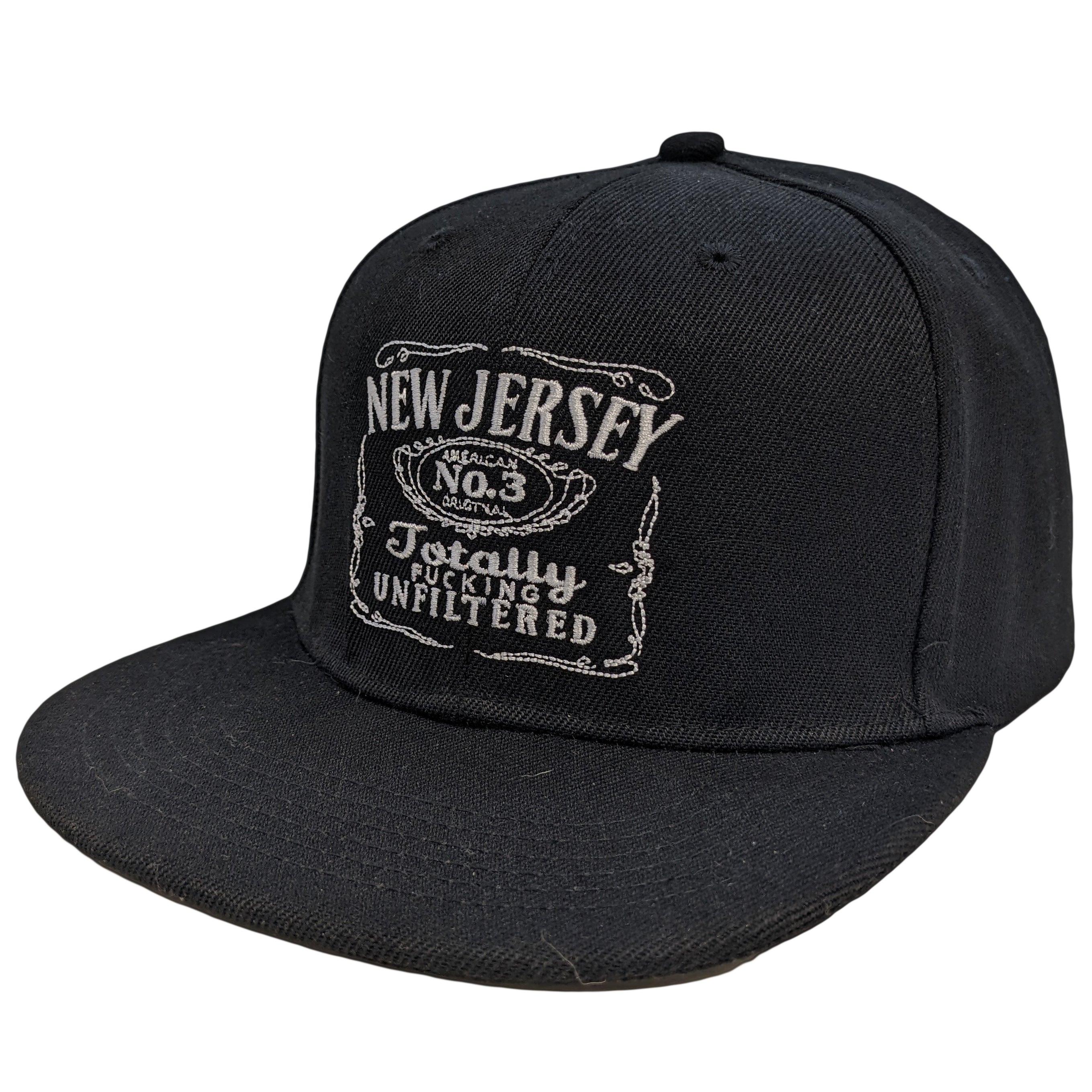Structured snapback hat featuring Old Number Three design in a classic style