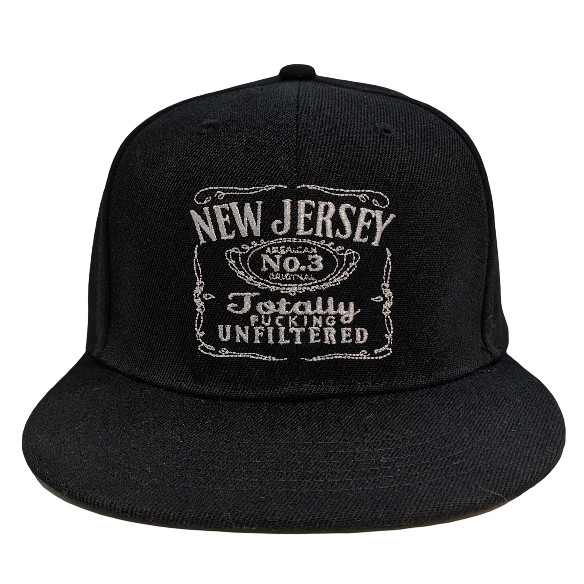 Old Number Three Structured Snapback Hat - Classic Casual Cap