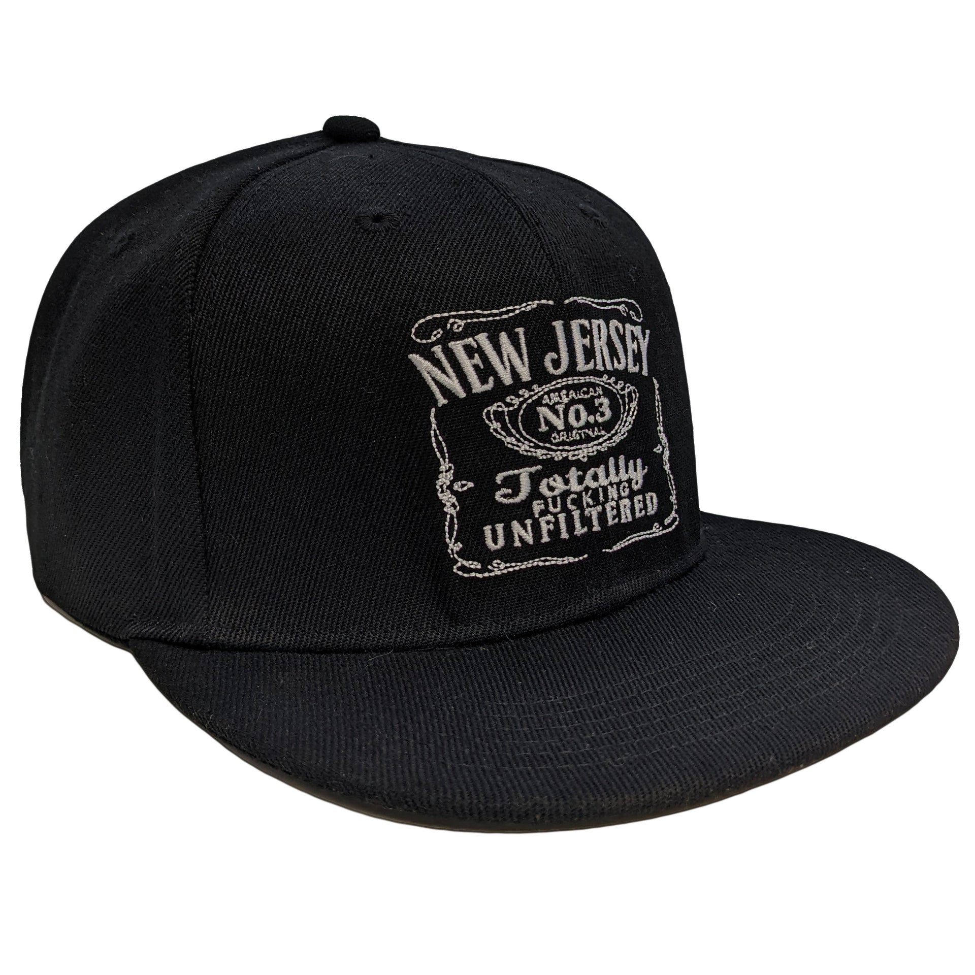 Old Number Three Structured Snapback Hat - Classic Casual Cap