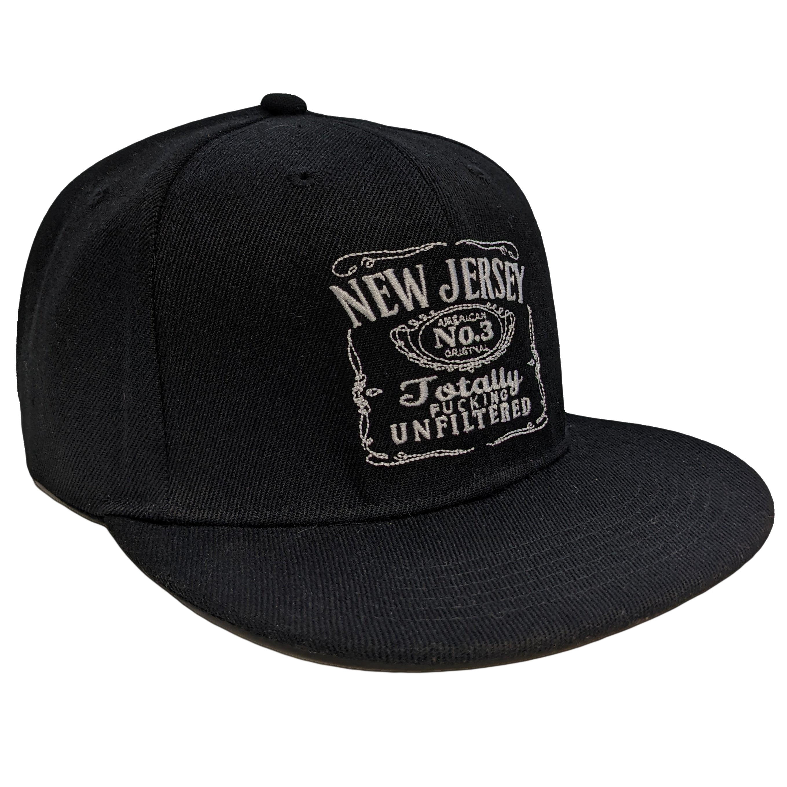 Old Number Three Structured Snapback Hat - Classic Casual Cap