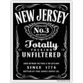Old Number Three parody graphic sticker for personalizing gear