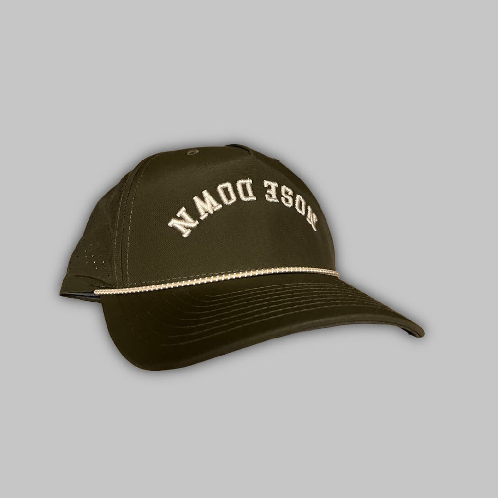 Nose Down Flipped Hat Adjustable Casual Sport Cap