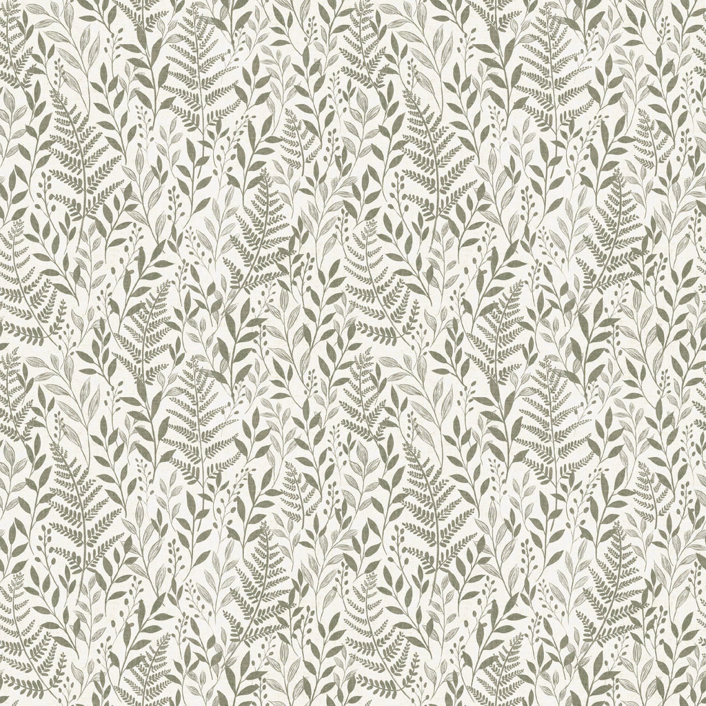 Onyx Floral Removable Wallpaper in Sage Green and Off-White