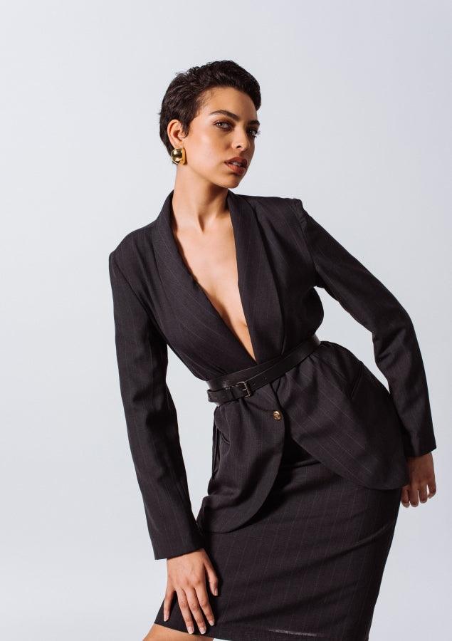 ShawlLapels Single-Breasted Blazer – Women’s Tailored Jacket