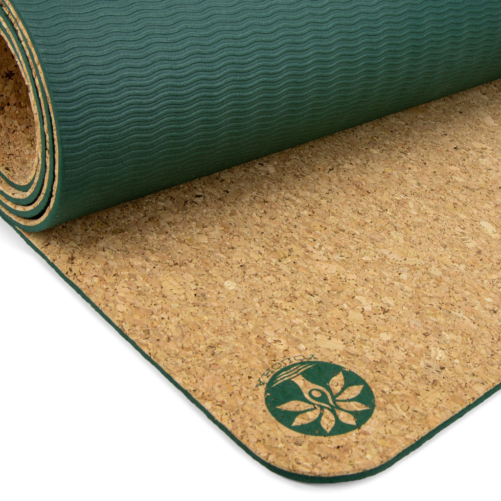 Original Non-Slip Abstract Cork Yoga Mat