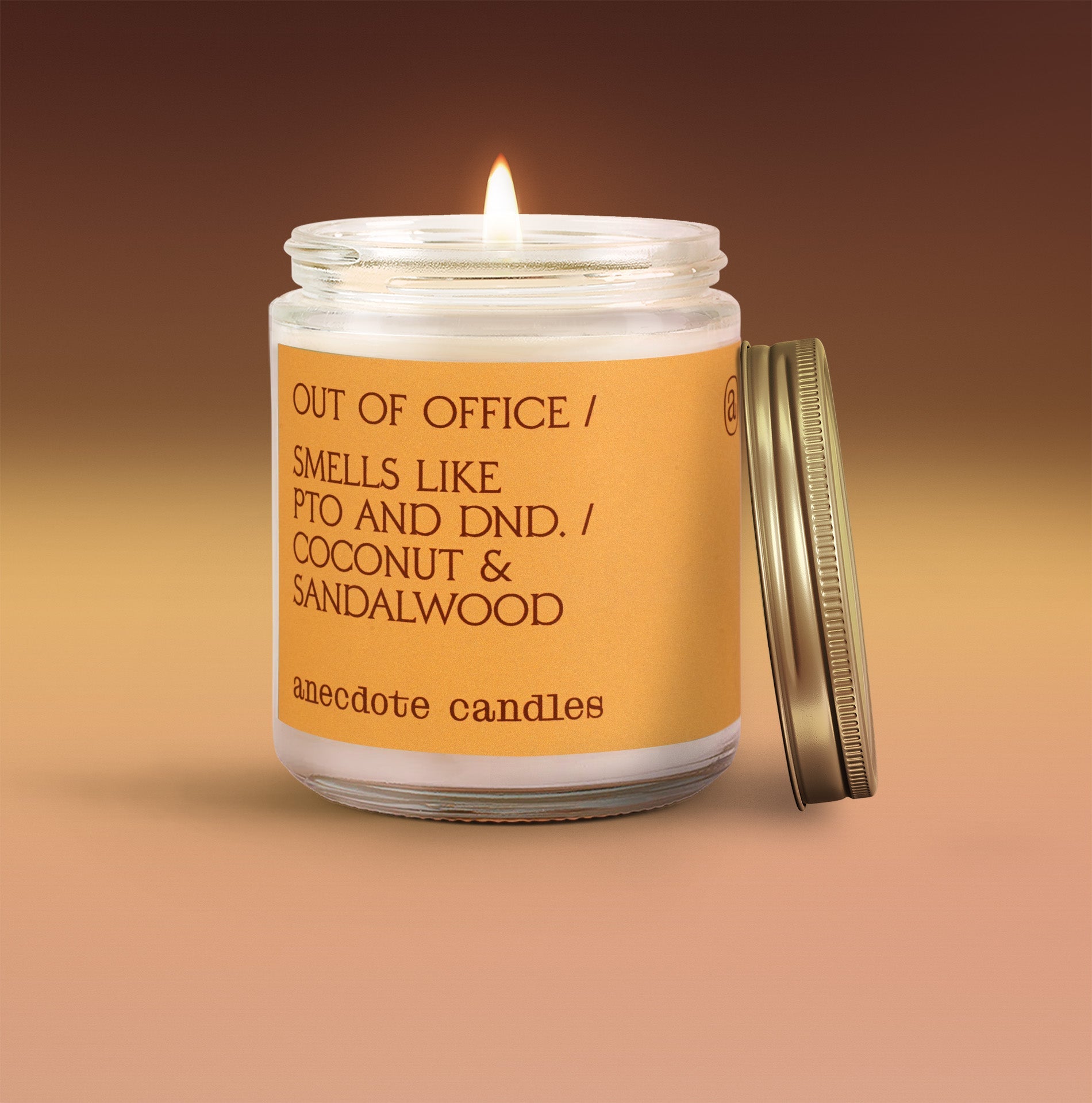 Out of Office Modern Candle