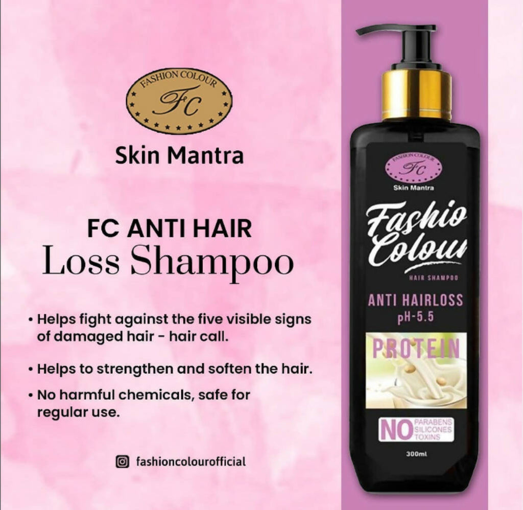 Anti-Hair Loss Protein Shampoo with Almond Oil & Soya Milk