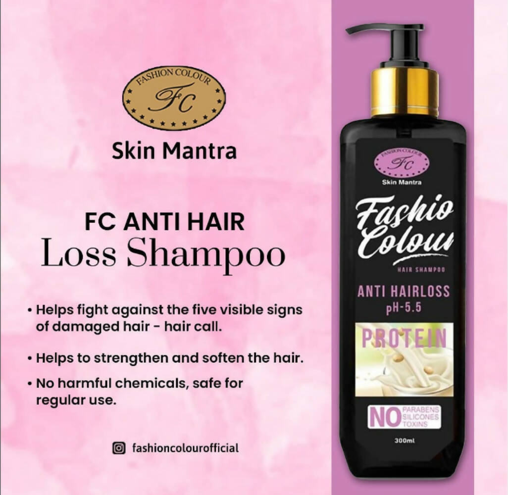 Anti-Hair Loss Protein Shampoo with Almond Oil & Soya Milk