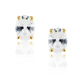 Oval Cut Studs