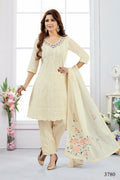 Joban Fashion Cotton Beige Color Kurta Set