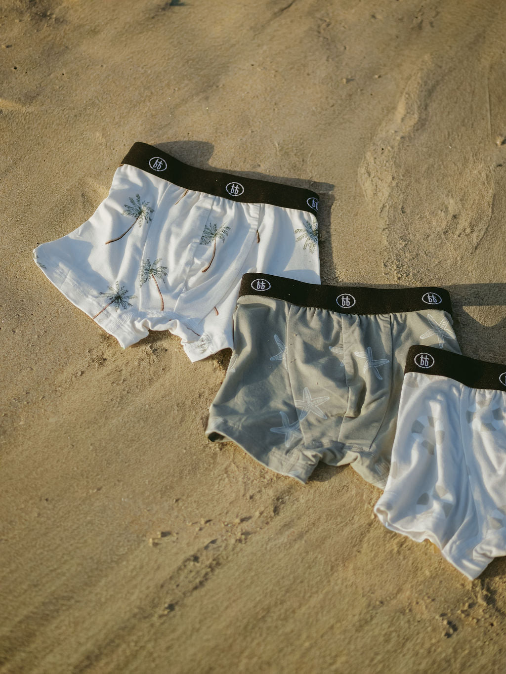 Bamboo Boxers (3 Pack) | Lifesaver, Starfish & Palm Tree