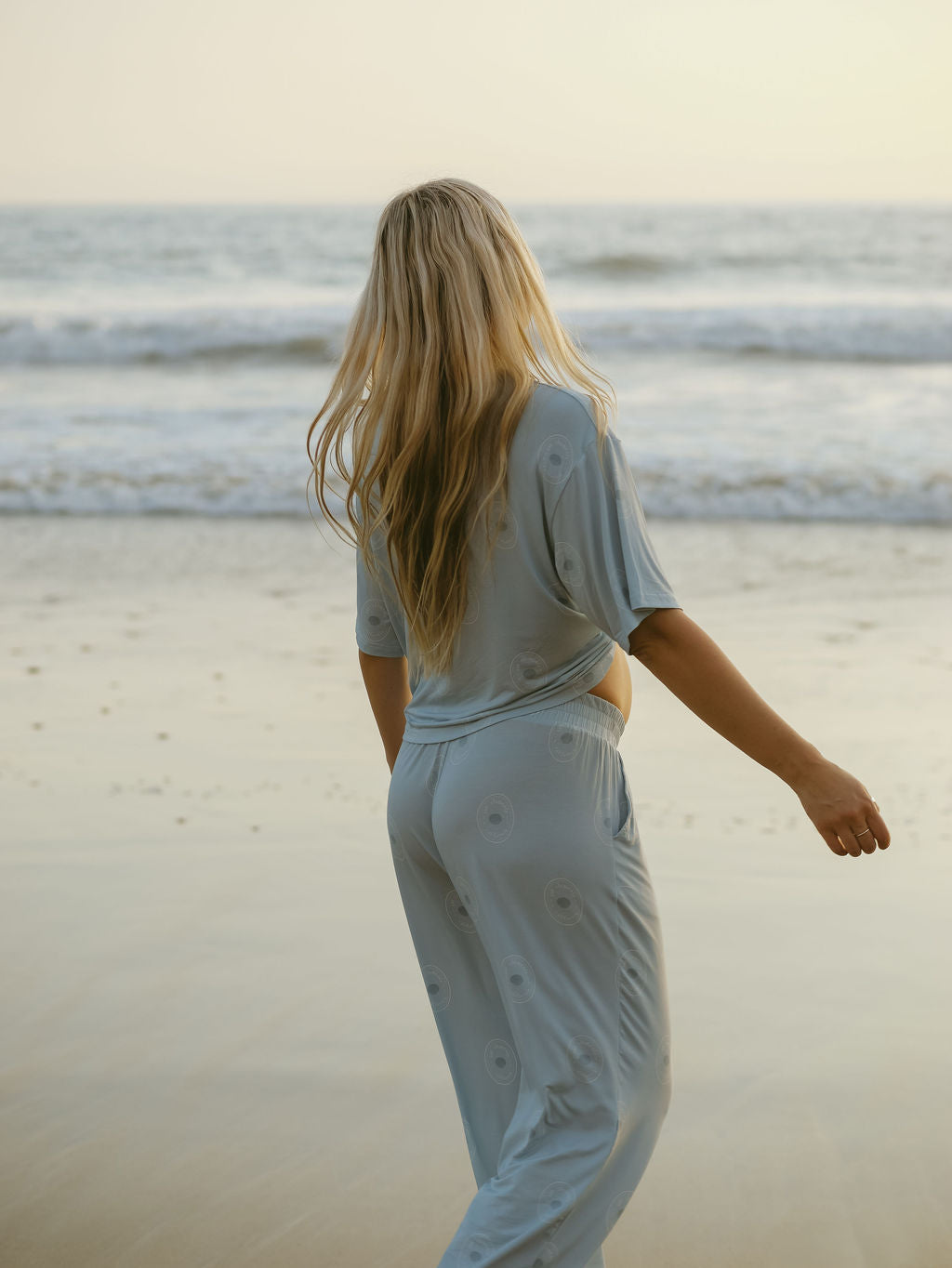 Women's Boxy Tee and Wide-Leg Lounge Set
