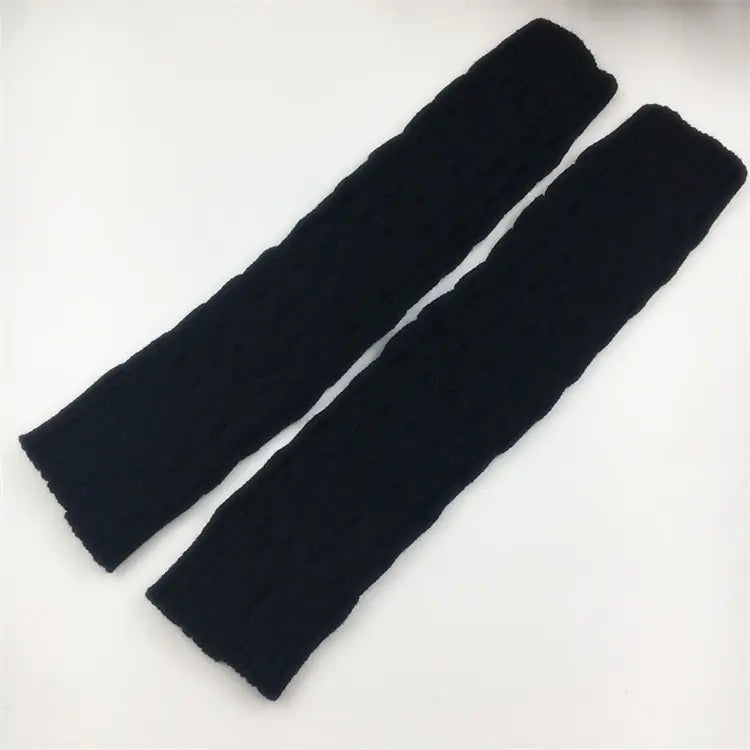 Winter Women's Knitted Knee-High Boot Sock Set