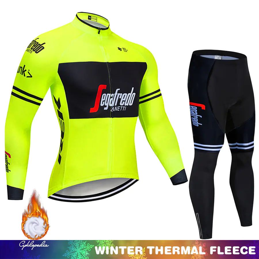 GRENADIER Winter Thermal Fleece Cycling Clothing for Men
