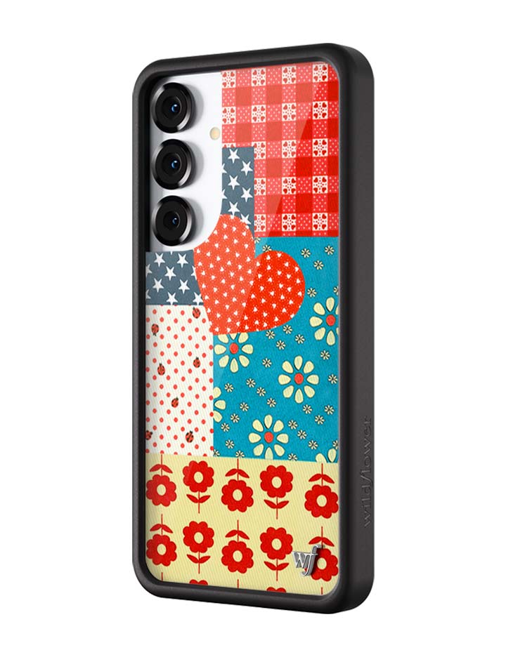 Flower Patch Samsung Galaxy Case Multi-Pattern Protective Cover - Image 6
