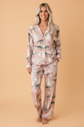 Christmas Dinosaurs Top & Pants Pajama Set