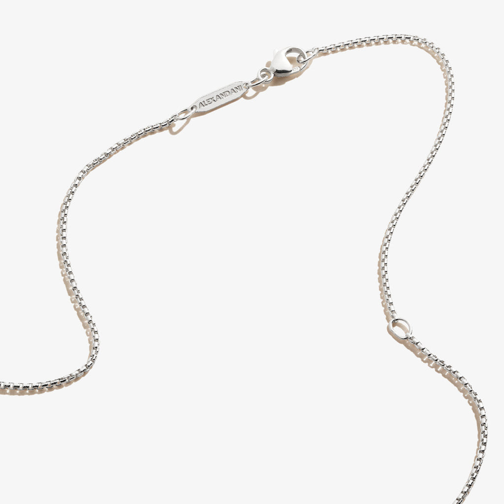 Classic Heart Pendant Necklace in Sterling Silver and Gold Tone
