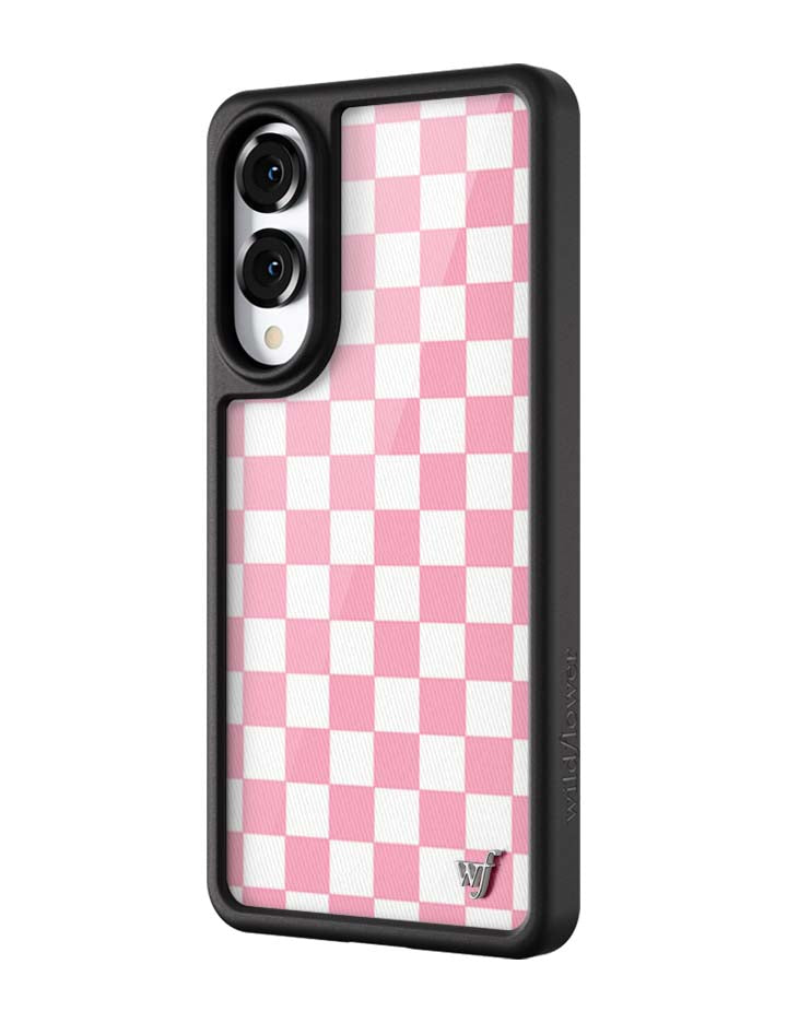 Checkers Pink Samsung Galaxy Case Limited Edition Phone Cover - Image 4