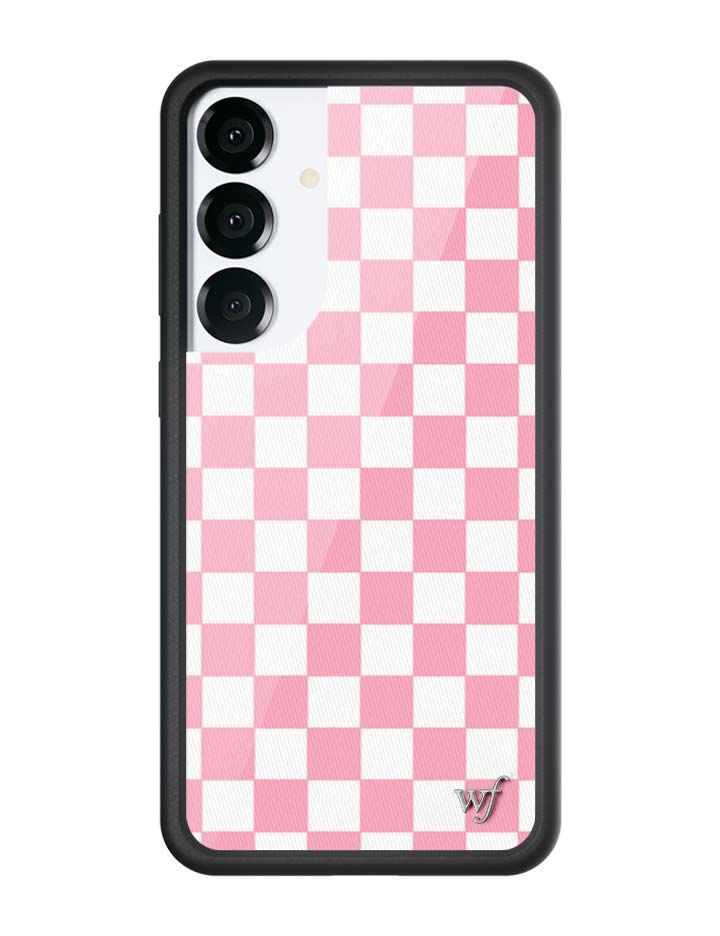 Checkers Pink Samsung Galaxy Case Limited Edition Phone Cover - Image 5
