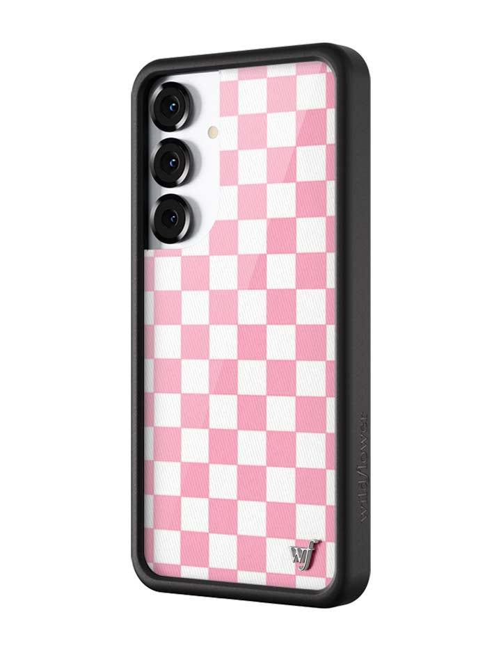 Checkers Pink Samsung Galaxy Case Limited Edition Phone Cover - Image 6