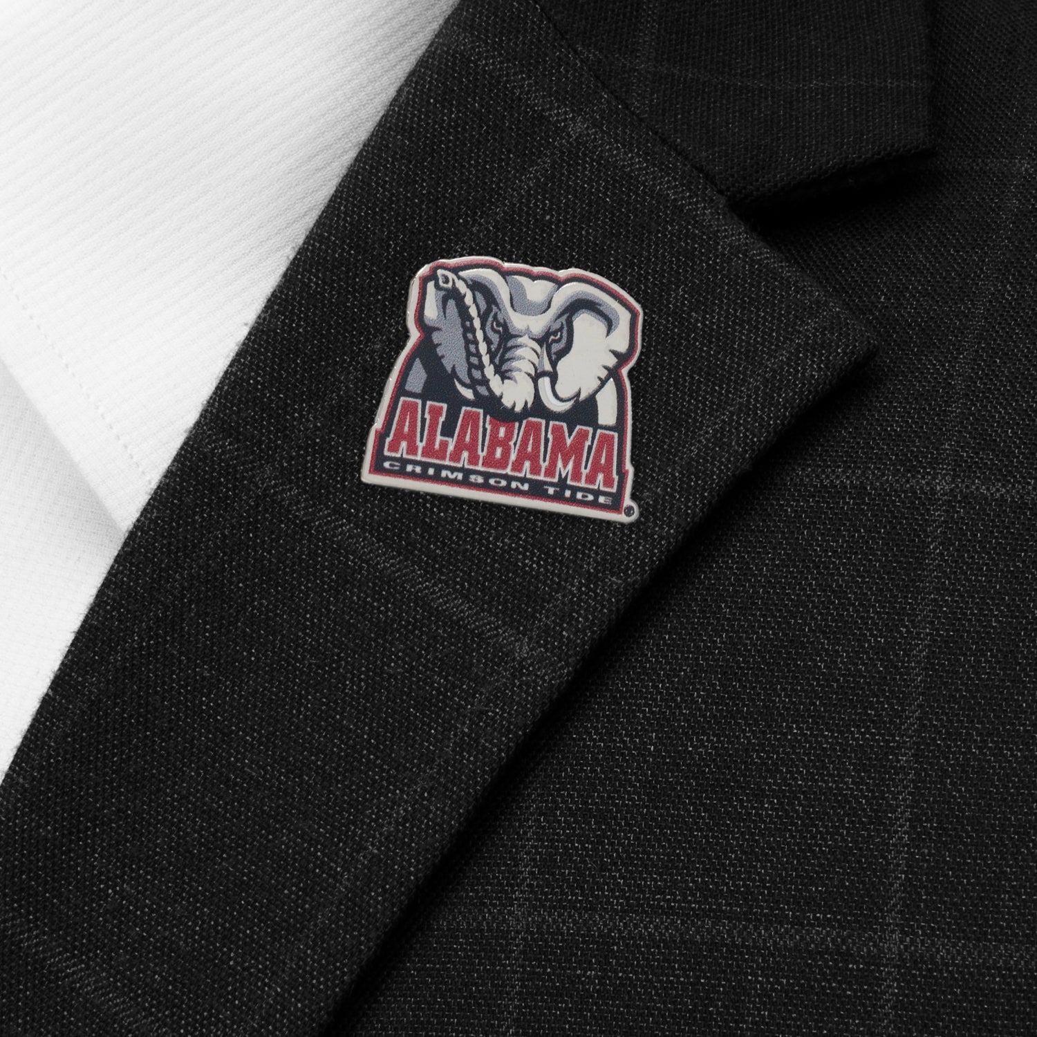 NCAA Alabama University Elephant Mascot Lapel Pin