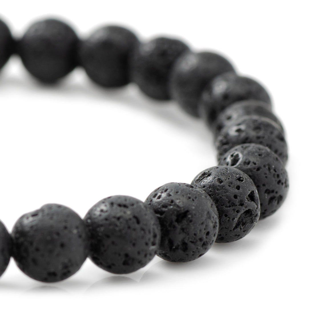Green Bay Packers Lava Rock Beaded Bracelet with Football Accents - Image 3
