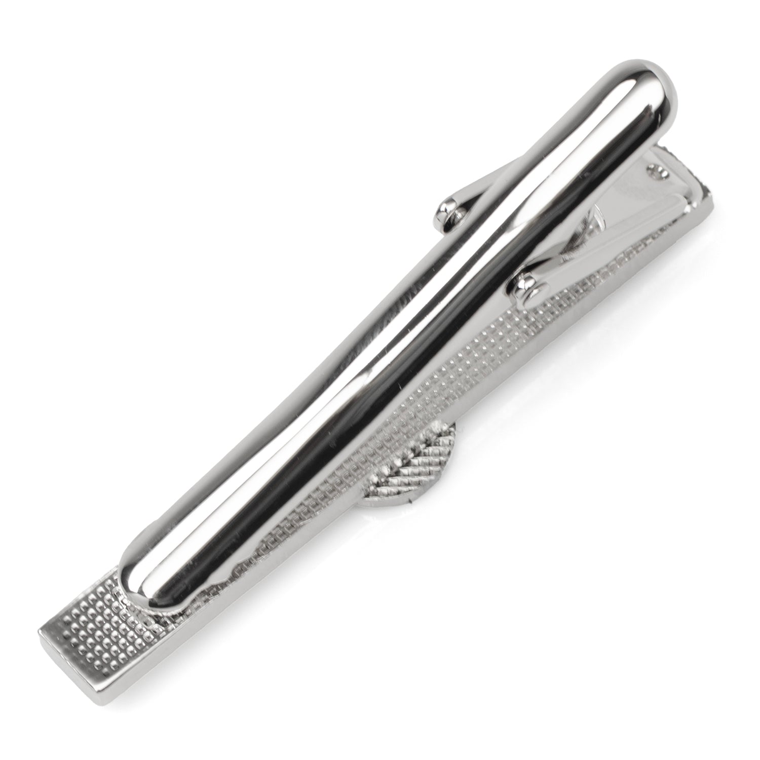 Boston Bruins Silver Plated NHL Sliding Tie Clip - Image 3