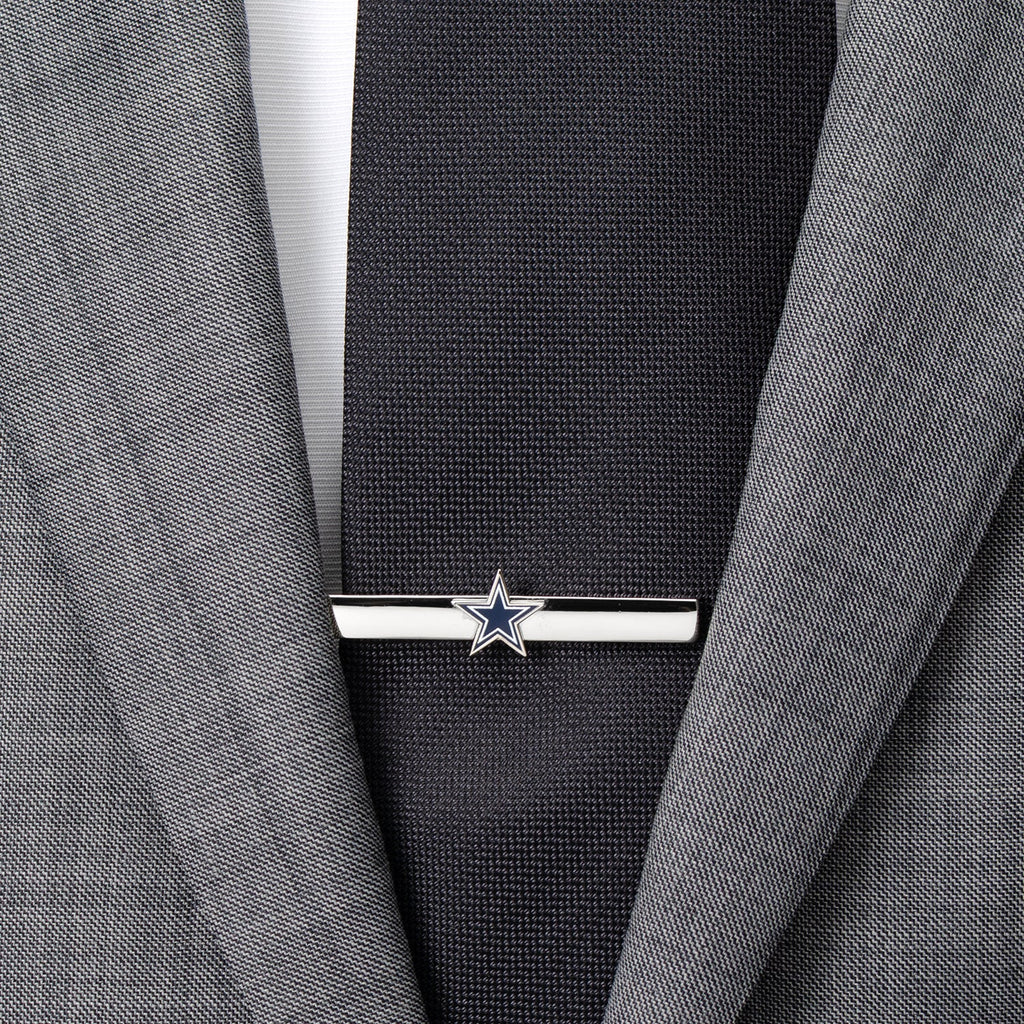 Dallas Cowboys NFL Silver Plated Star Logo Tie Clip - Image 2