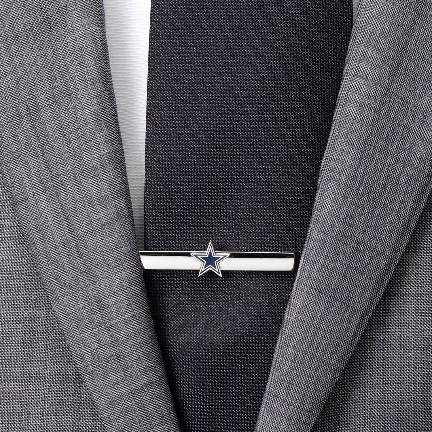 Dallas Cowboys NFL Silver Plated Star Logo Tie Clip - Image 2