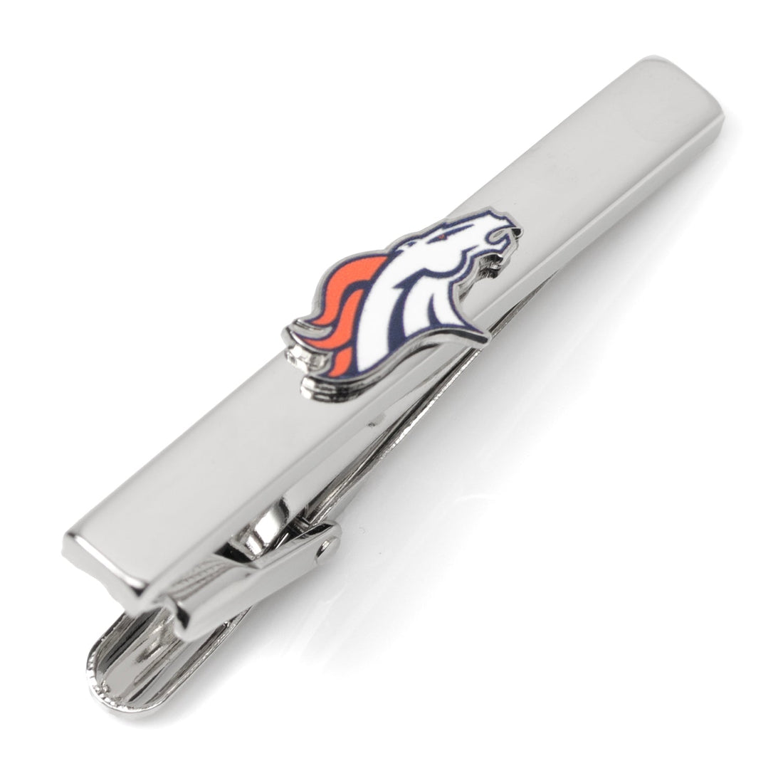 Denver Broncos Cufflinks and Tie Bar Set for Football Fans - Image 3