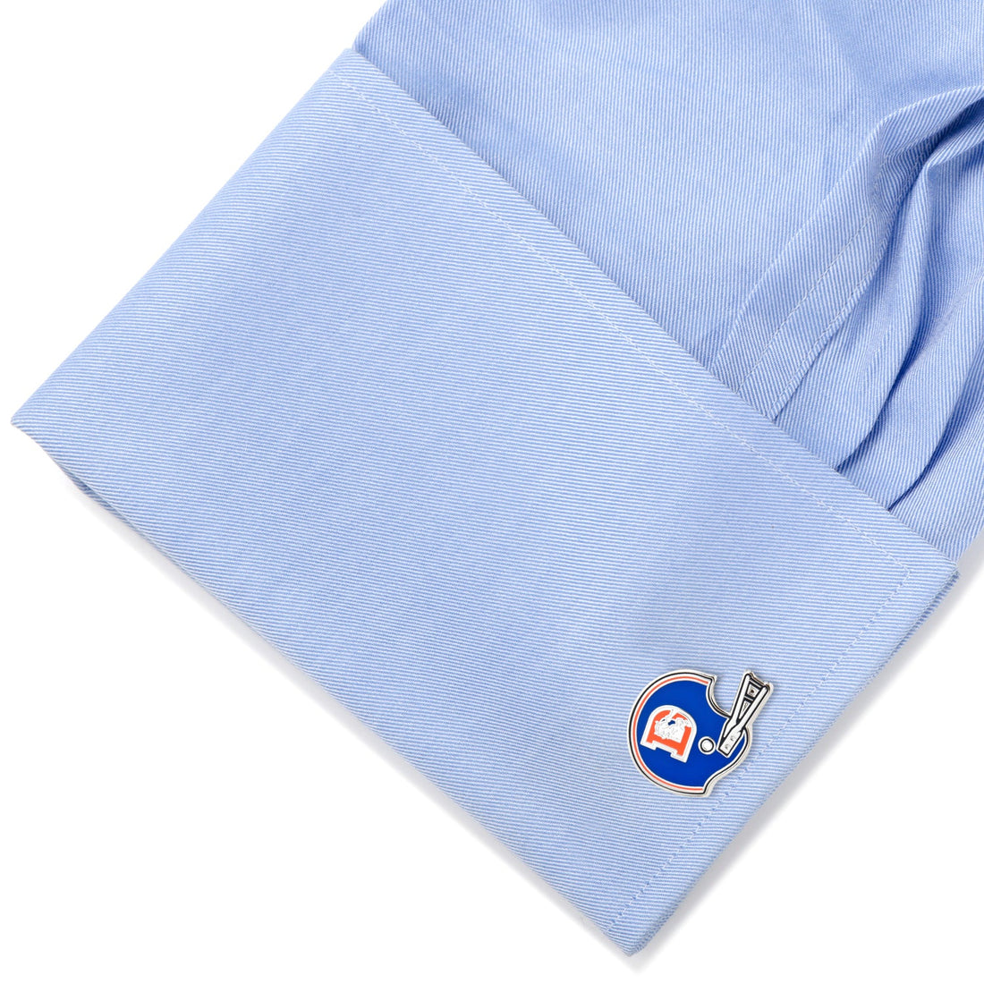 Denver Broncos Vintage Throwback Helmet Cufflinks - Image 3