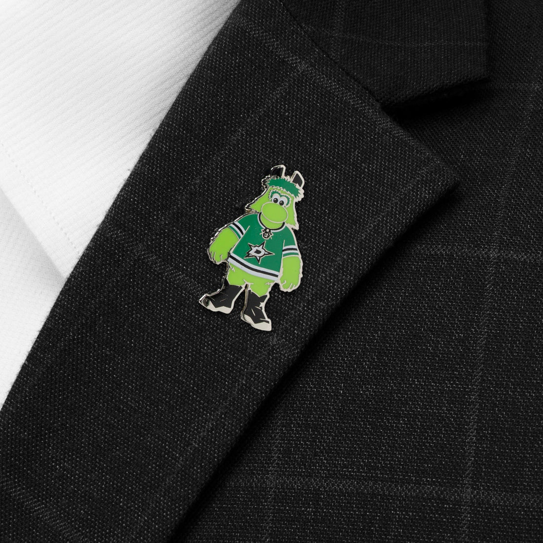 Dallas Stars Victor E. Green Mascot Lapel Pin NHL Hockey Fan Gift - Image 2