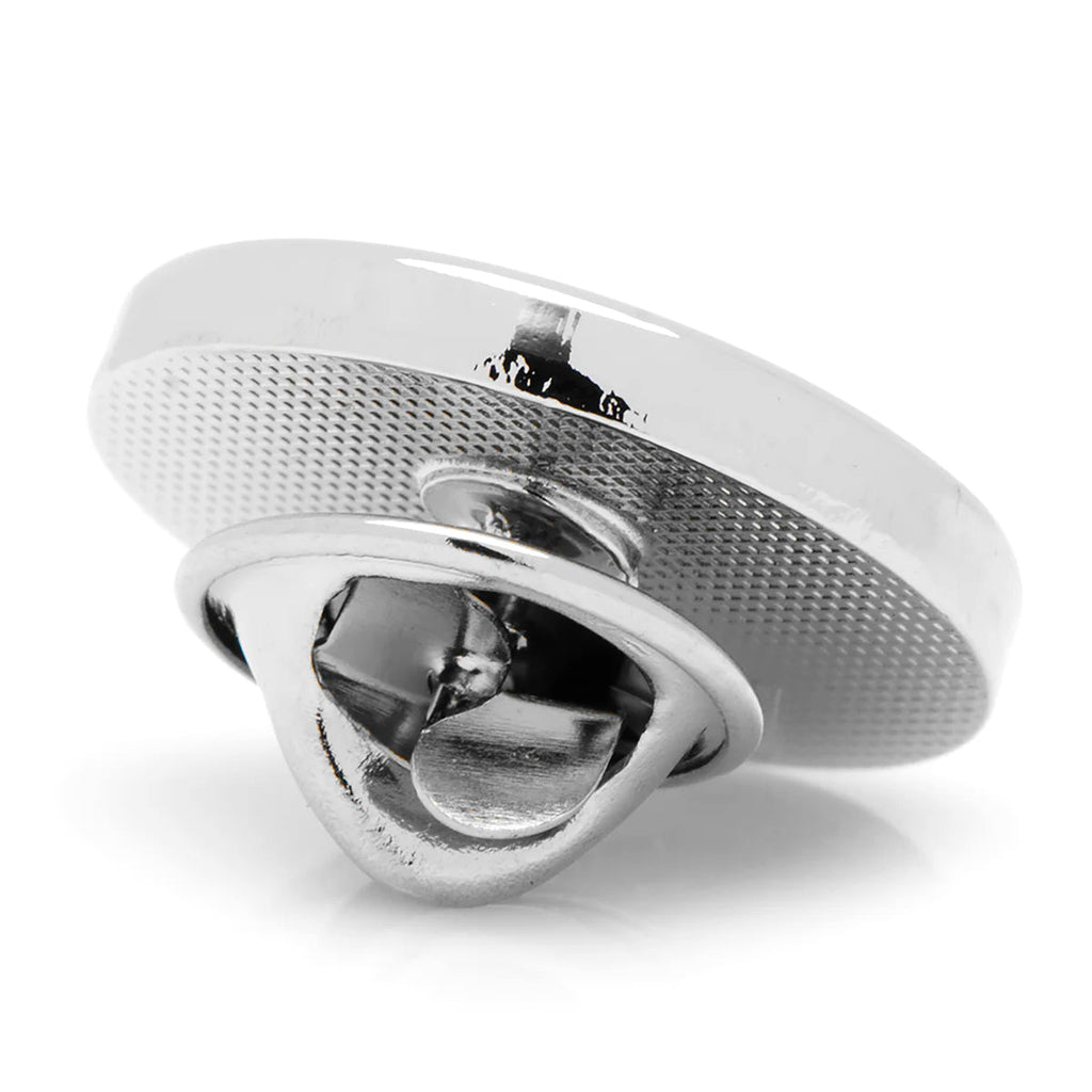 Inter Miami CF MLS Logo Lapel Pin in Silver and Enamel - Image 3