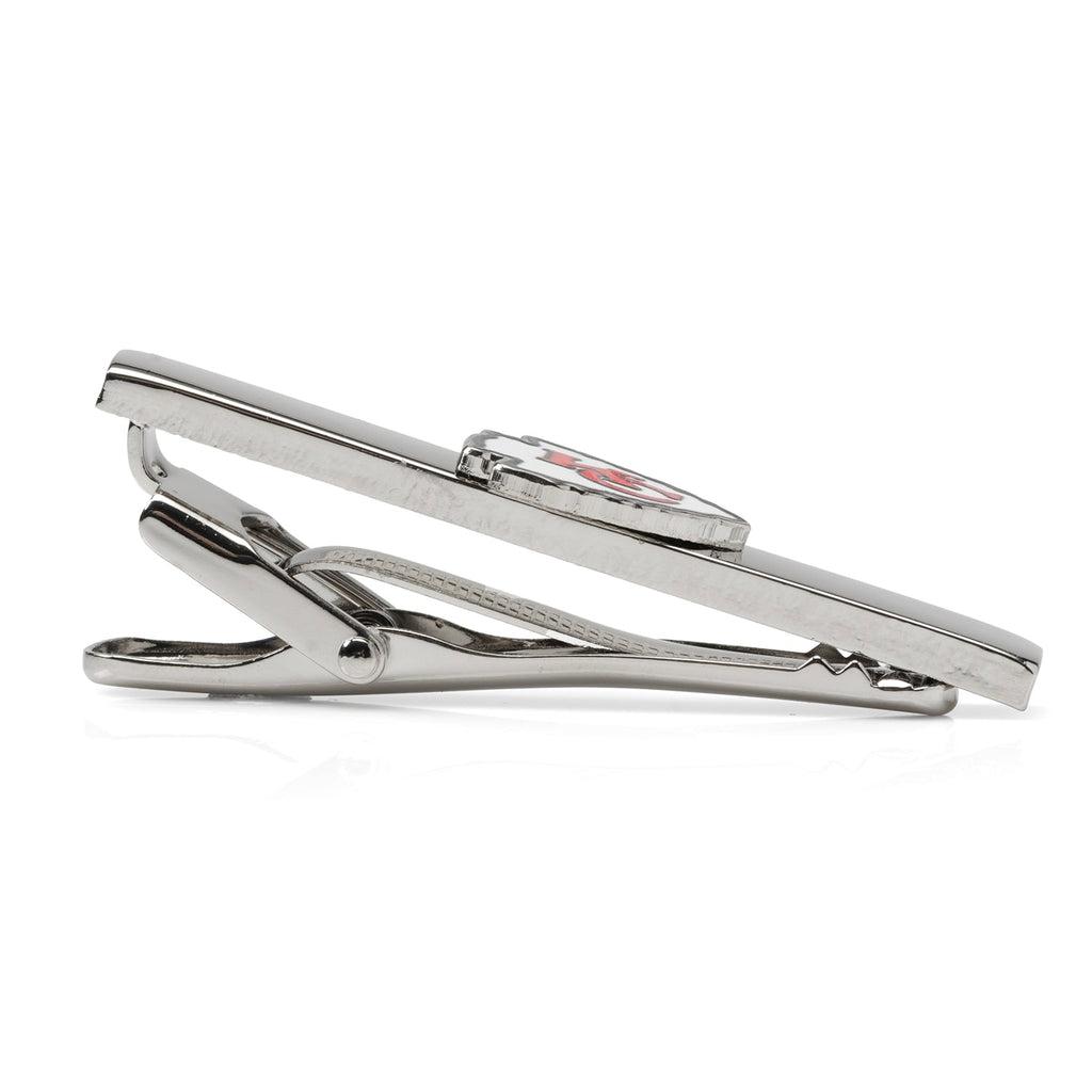 Kansas City Chiefs Silver Plated Sliding Tie Clip - Image 4