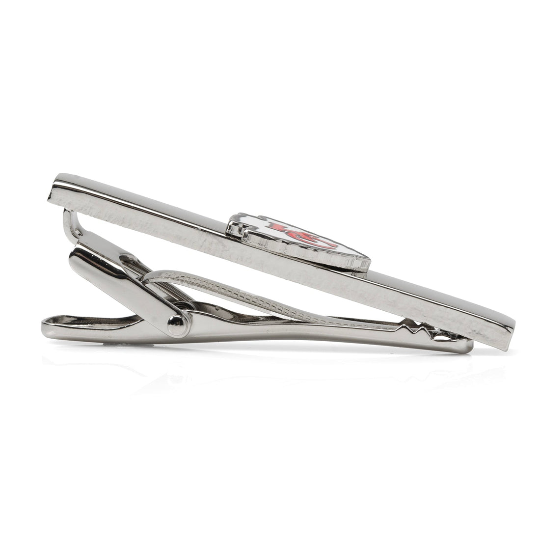 Kansas City Chiefs Silver Plated Sliding Tie Clip - Image 4