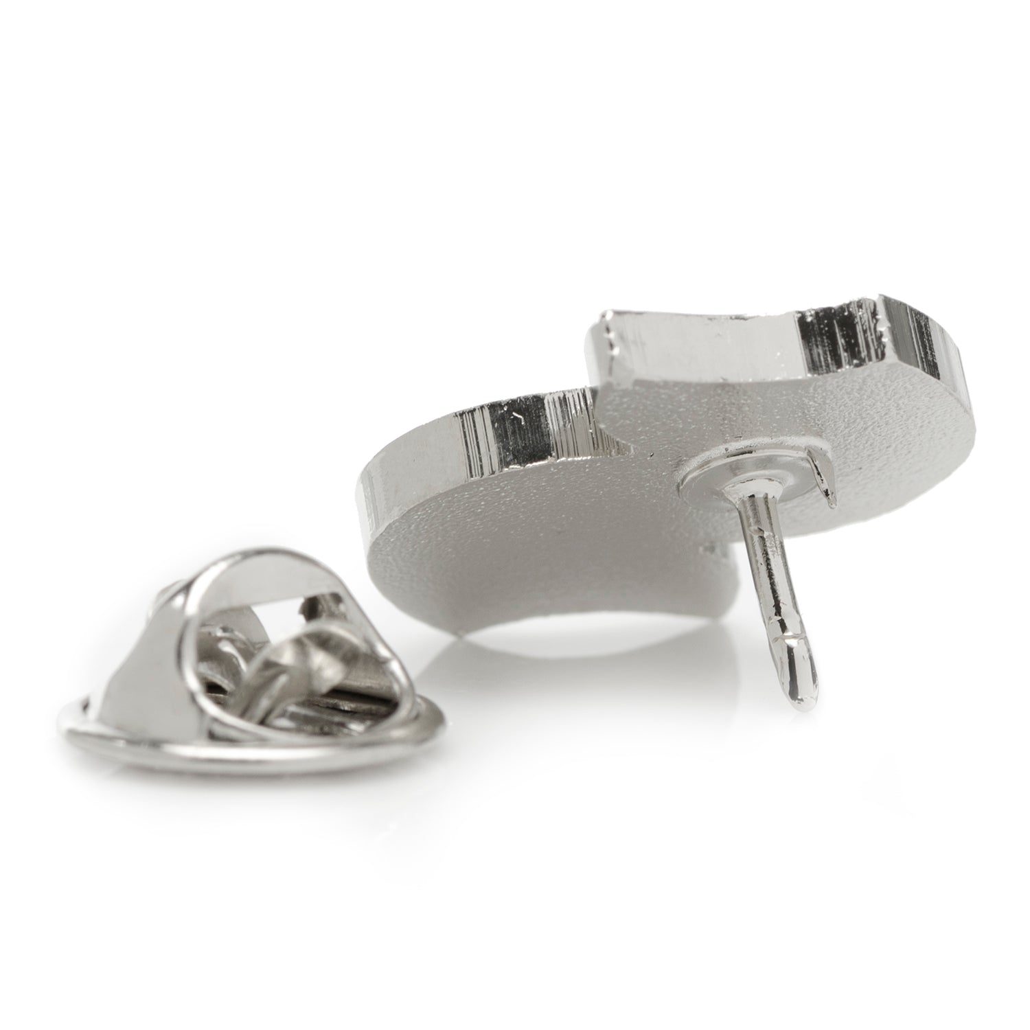 NHL Seattle Kraken Logo Lapel Pin in Stainless Steel - Image 3
