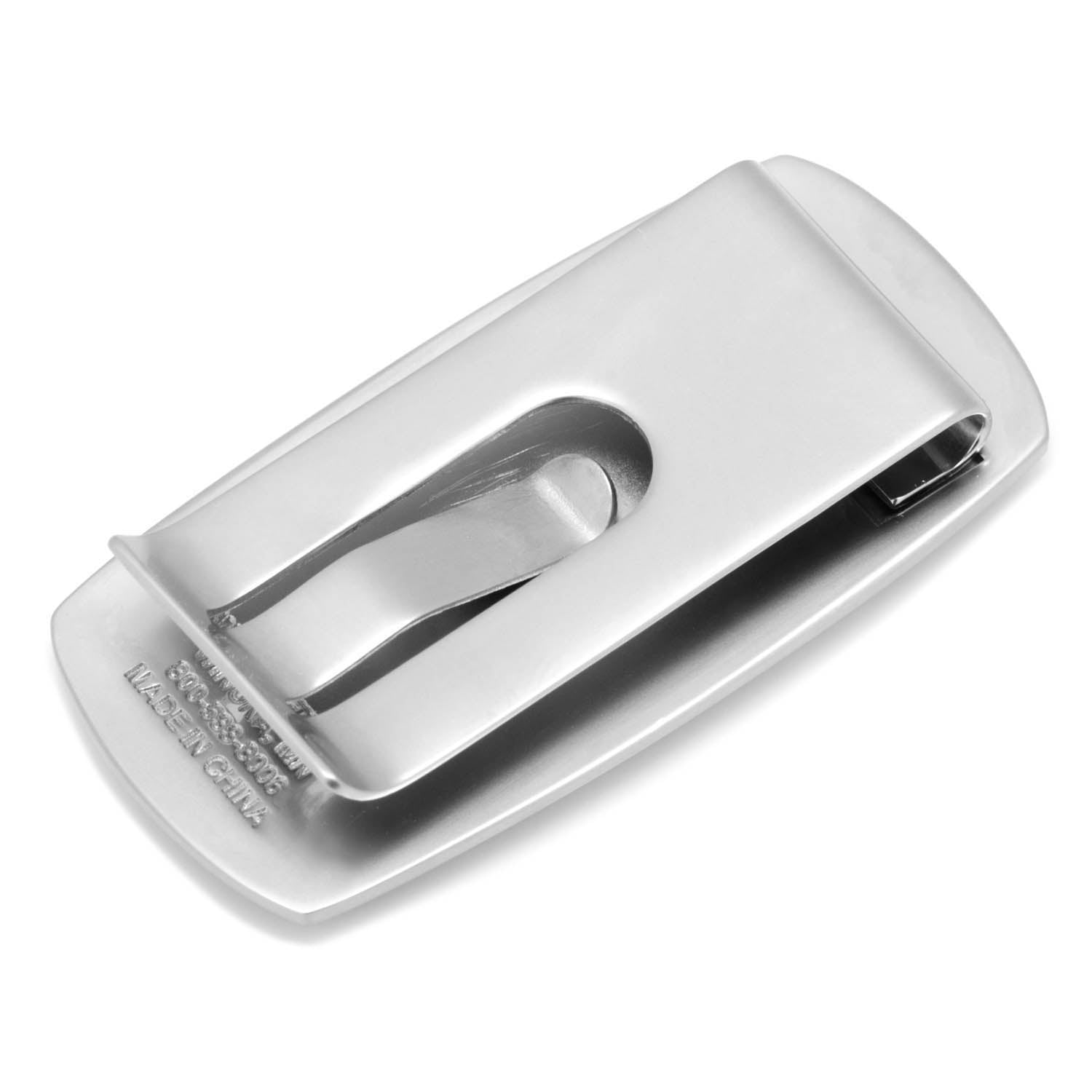 Los Angeles Dodgers MLB Cushion Money Clip in Silver Tone - Image 2