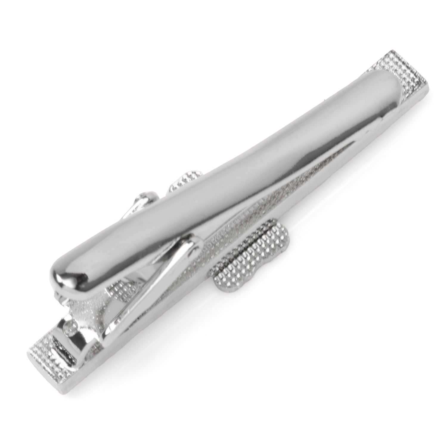 New York Mets Silver Plated Sliding Tie Clip for Men - Image 3