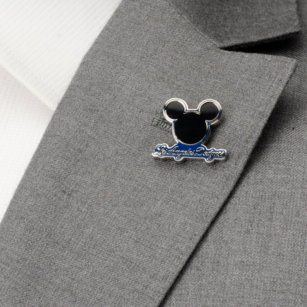 MLB Los Angeles Dodgers Mickey Mouse Enamel Lapel Pin