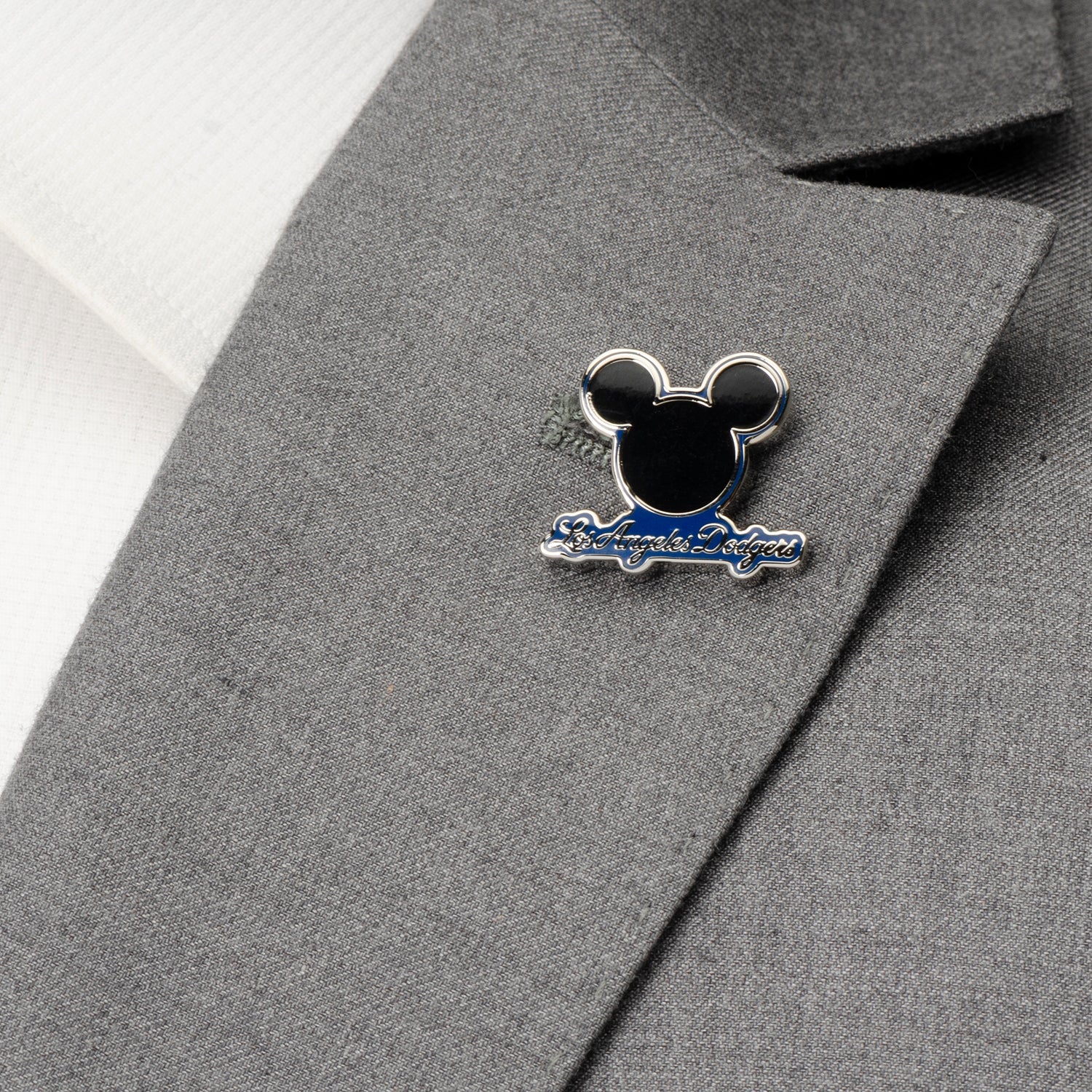 MLB Los Angeles Dodgers Mickey Mouse Enamel Lapel Pin