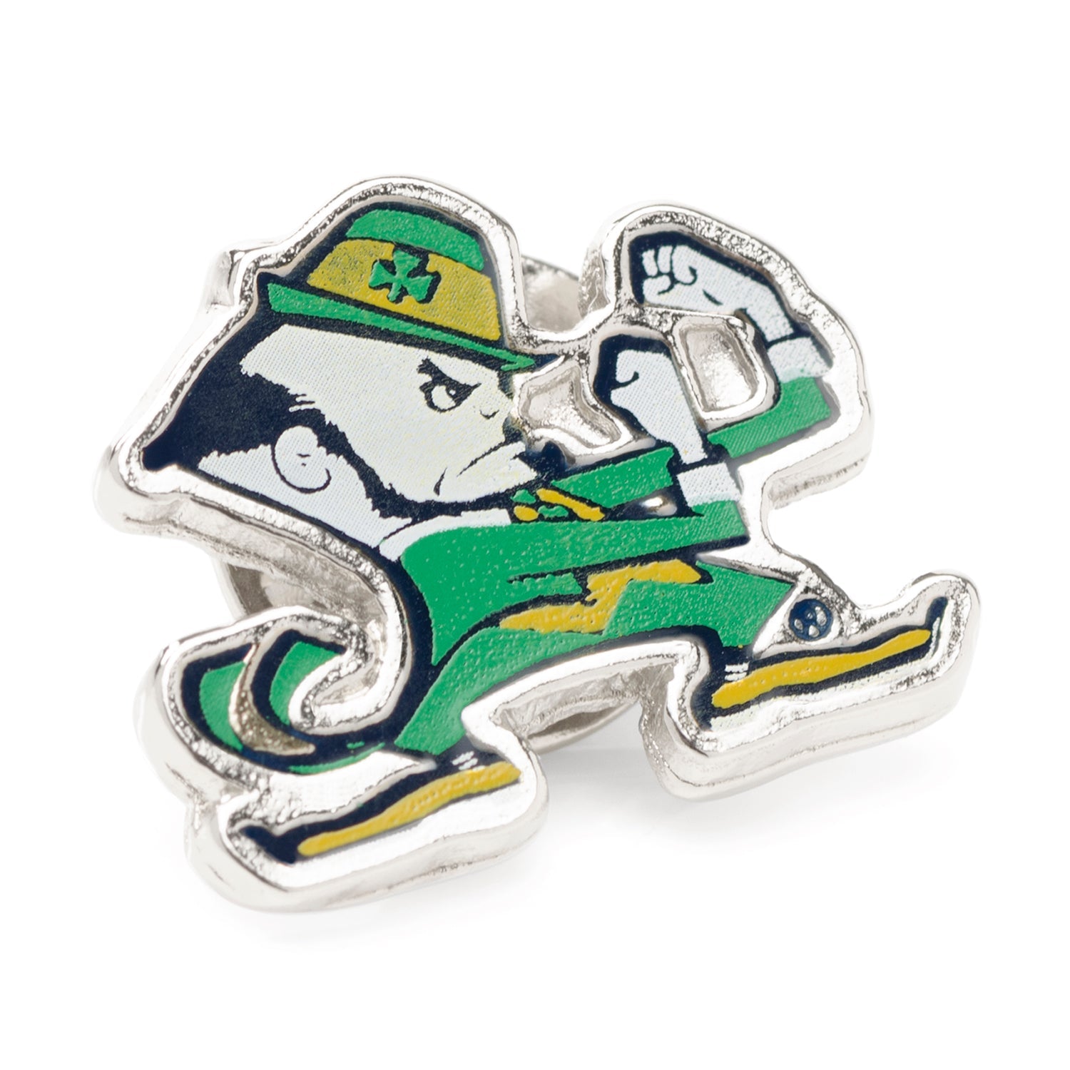 NCAA Notre Dame University Fighting Leprechaun Lapel Pin