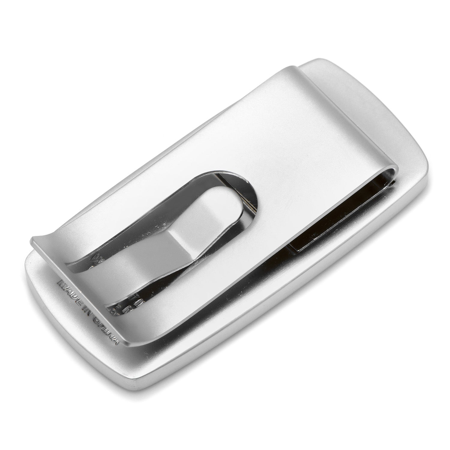 New England Patriots NFL Cushion Money Clip Silver Tone - Image 2